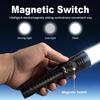 50M Professional Diving Torch IPX8 Waterproof USB C Rechargeable LED Flashlight 18650 Wrist Strap Underwater Scuba Diving Light