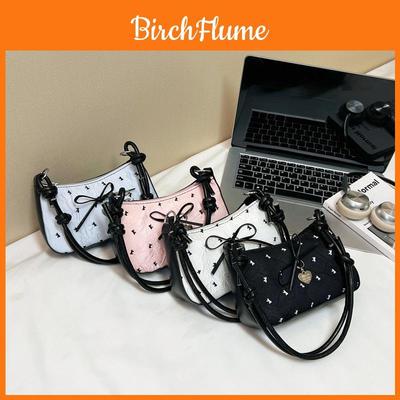 Pu Material Butterfly Bow Underarm Bag For Daily Use And Stylish Occasion