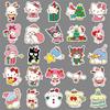 50 Christmas Sanrio Cartoon Stickers: Cute Guka Decorations for Phone Cases & Journals
