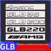 Compatible Mercedes GLB220/GLB200/GLB35 AMG 4MATIC Rear Tail Badge Emblem Sticker