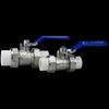 Haistik HK-5004 Thickened PPR Brass Double Union Manual Ball Valve