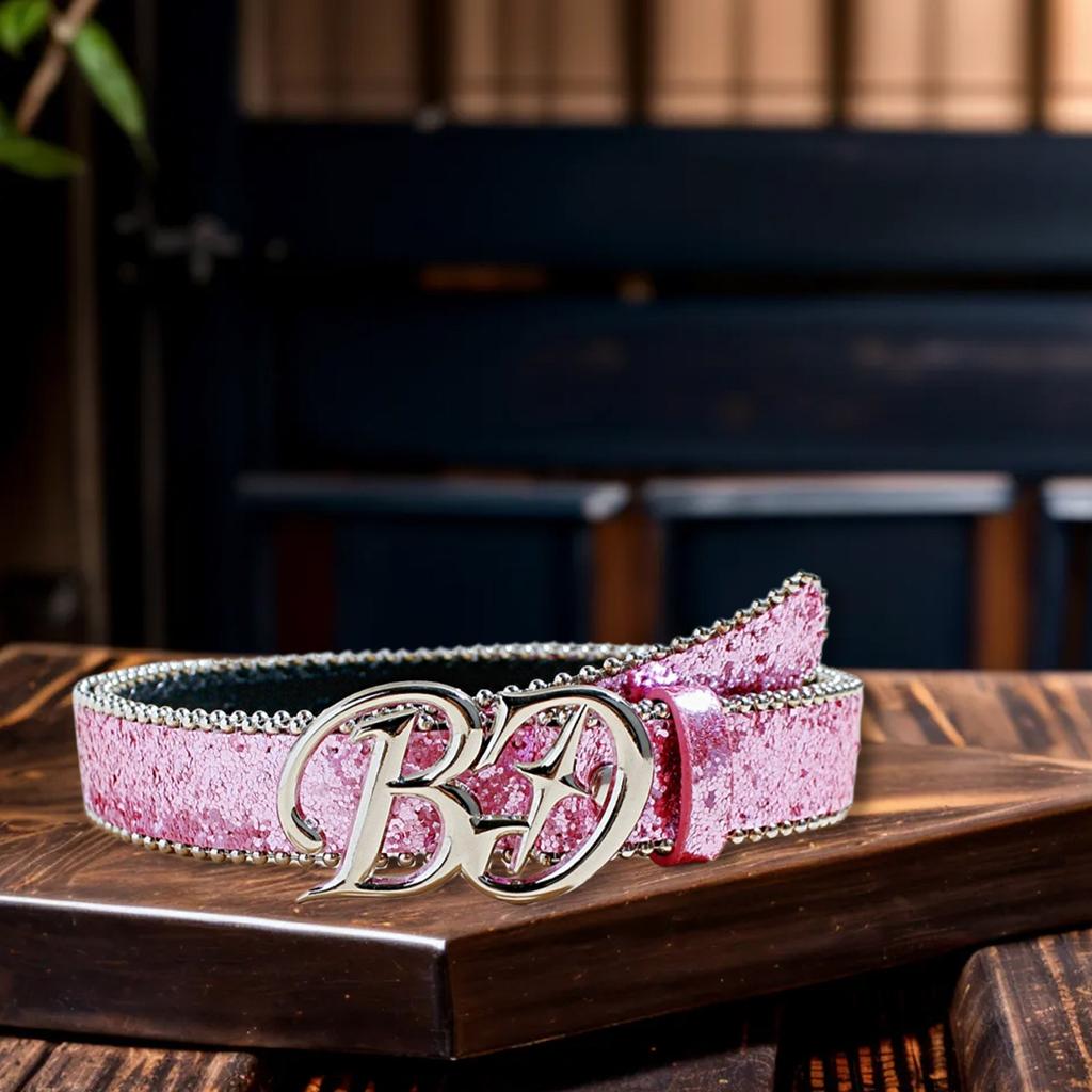 Blingbling Waist Belt for Street Dance Jean Belt Livehouse Punk Waist Chain Stunning Glitter
