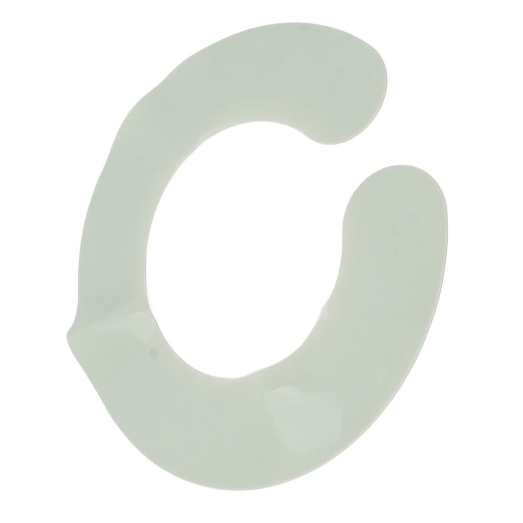 Hair Salon Stylist Cutting Collar Professional Silicone Waterproof Hair Cutting Neck Shawl for Hair Salon