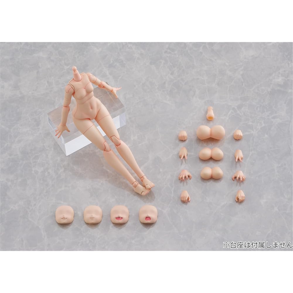 Aoshima Bunka Kyozaisha (AOSHIMA) Kemo Pla No.KO-01R Human Parts Set [Color A] Non Scale Approx. ...