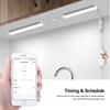 Tuya Smart LED Cabinet Lights 30/40/50cm 12V Wifi Kitchen Wall Lamp Tube Bedroom Kitchen Closet Lighting Work With Alexa and Google Home With EU Plug