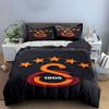 Orange stars, "1905", logo. Bedding sets Duvet cover sets Duvet covers Pillowcases(1*Duvet Cover 2*Pillowcases without duvet insert)