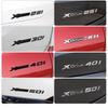 Nieuwe Chroom Zwart Spatbord & Kofferbak Embleem Sticker voor BMW 3/4/5/6/7/8 Serie X1 X3 X4 X5 X6 Z4 GT SDrive XDrive EDrive Badge Decal