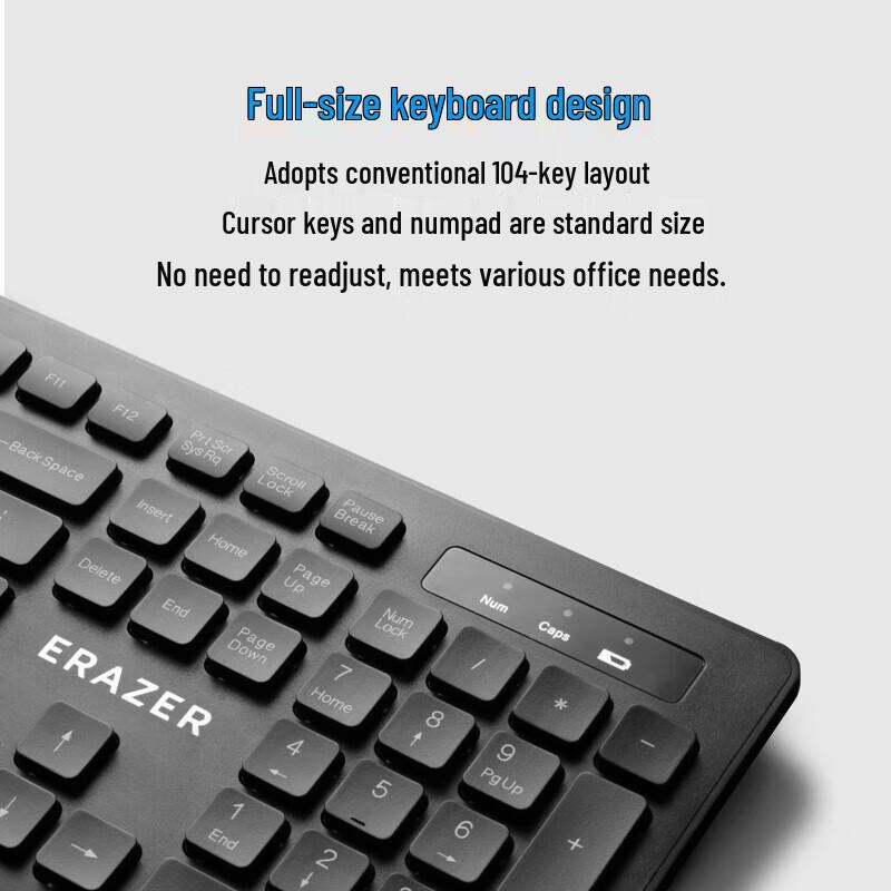 Lenovo KN301 Wireless Keyboard and Mouse Combo