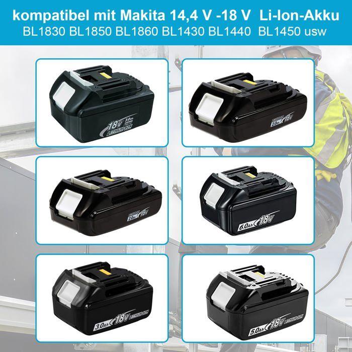 Chargeur De Piles - WAITLEY - DEBADP05 - 2 Ports USB - Charge Rapide 22,5W - LED 200 Lm