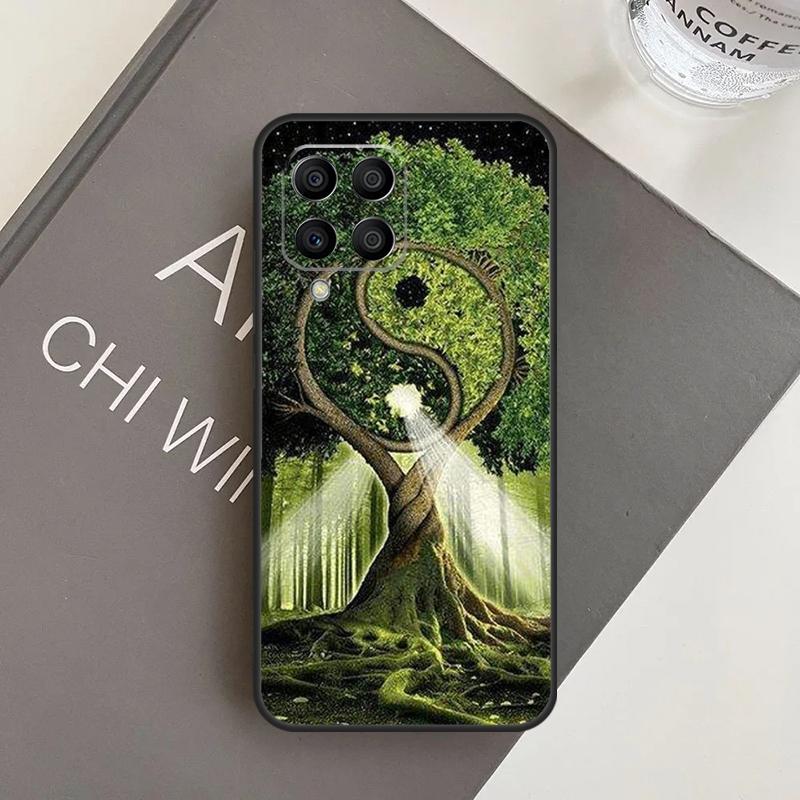 Tree of Life Yin Yang Case For Samsung Galaxy M15 M35 M55 M56 M36 M16 M06 M31 M13 M33 M53 M12 M32 M52 M14 M34 M54
