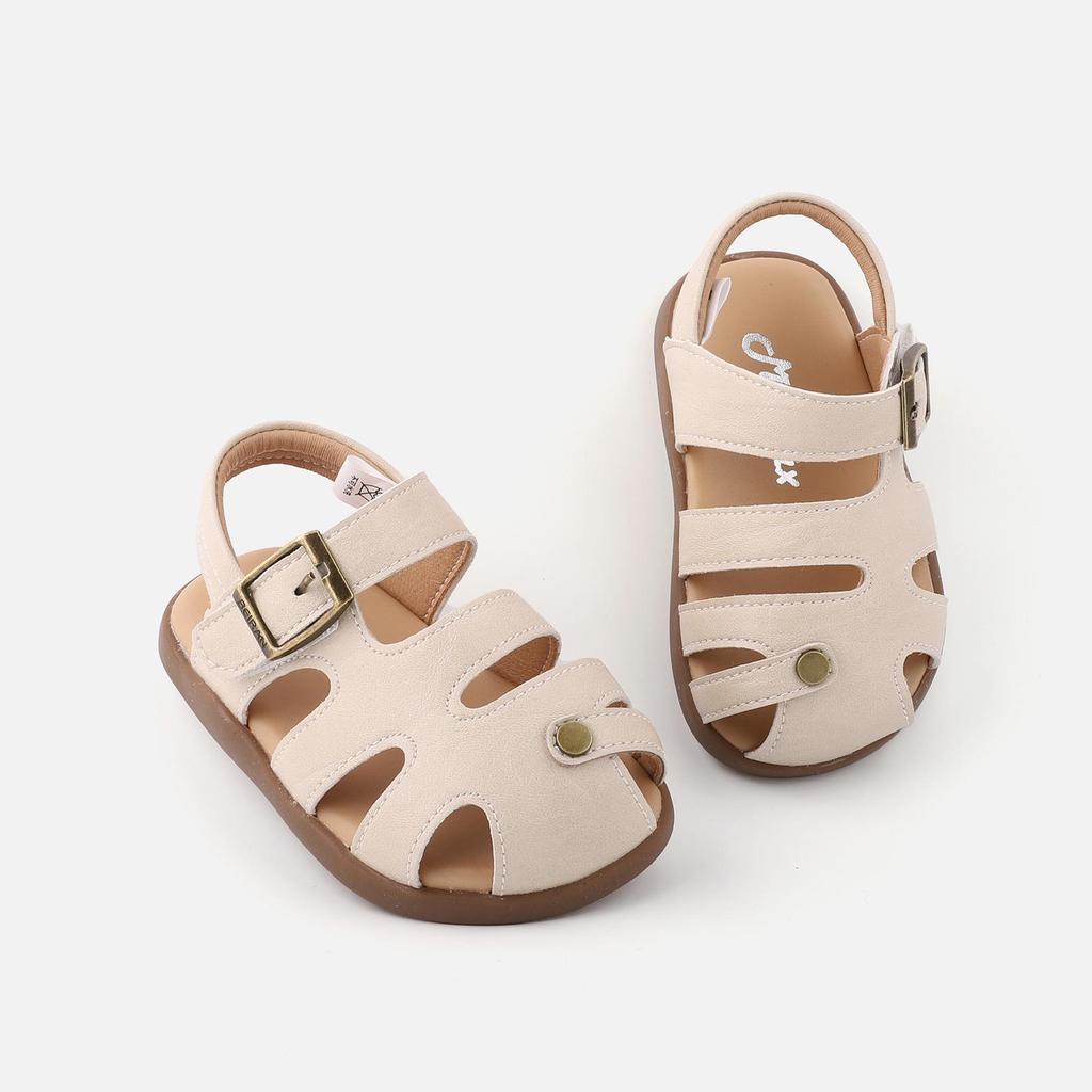 Infant Soft Sole Princess Shoes - Stylish, Closed Toe Sandals for First Steps (1 Year Old)