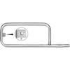 52*19cm Burner For Weber Q200/Q220/Q2000/Q2200 Silver