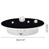 90/180 Degree Electric Rotating Display Stand Shop Display Turntable Mirror Spinning Base for Photography Products Shows