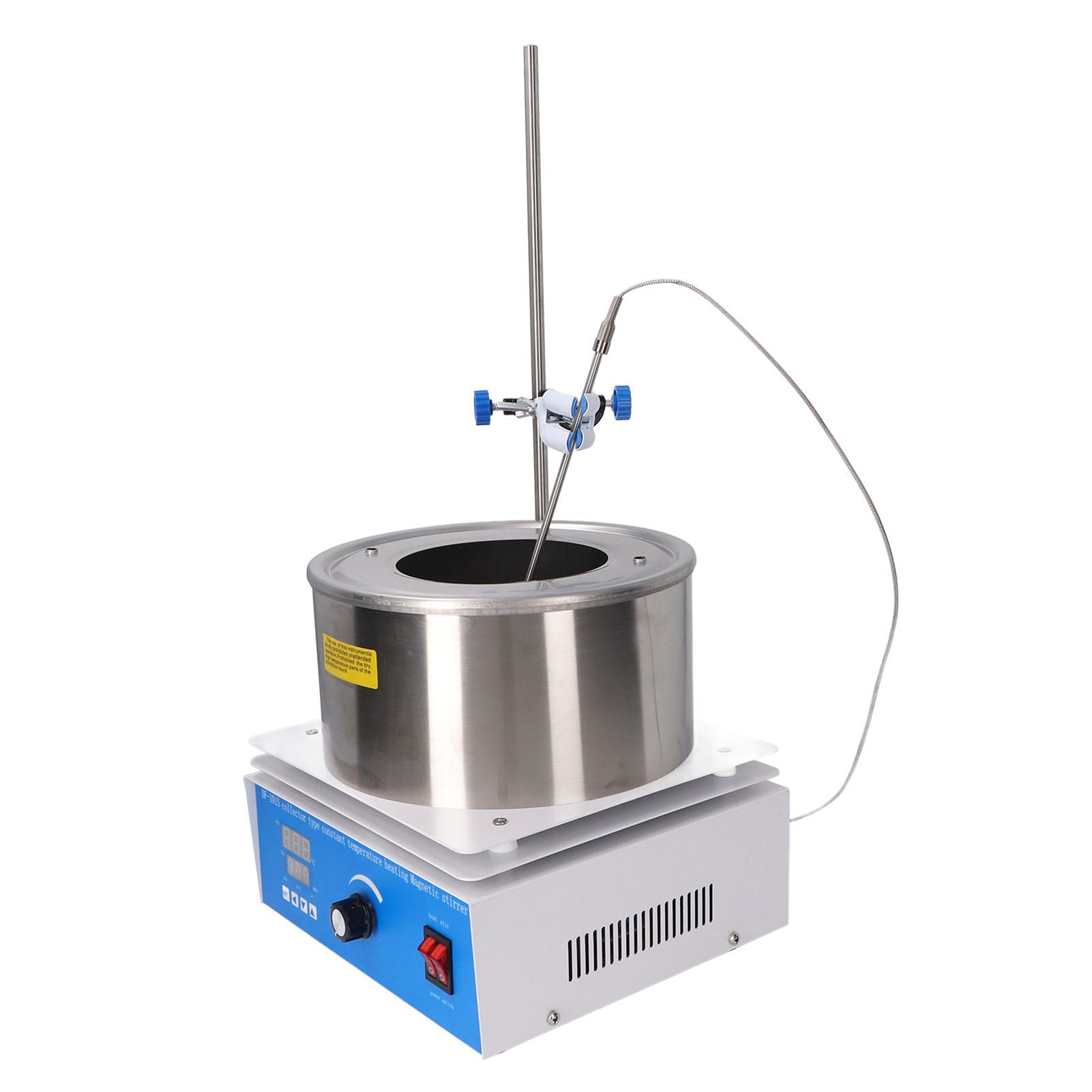 Thermostatisch Waterbad 3L LCD Display   Temperatuurregeling Laboratorium Waterbad met Magnetische Roerder