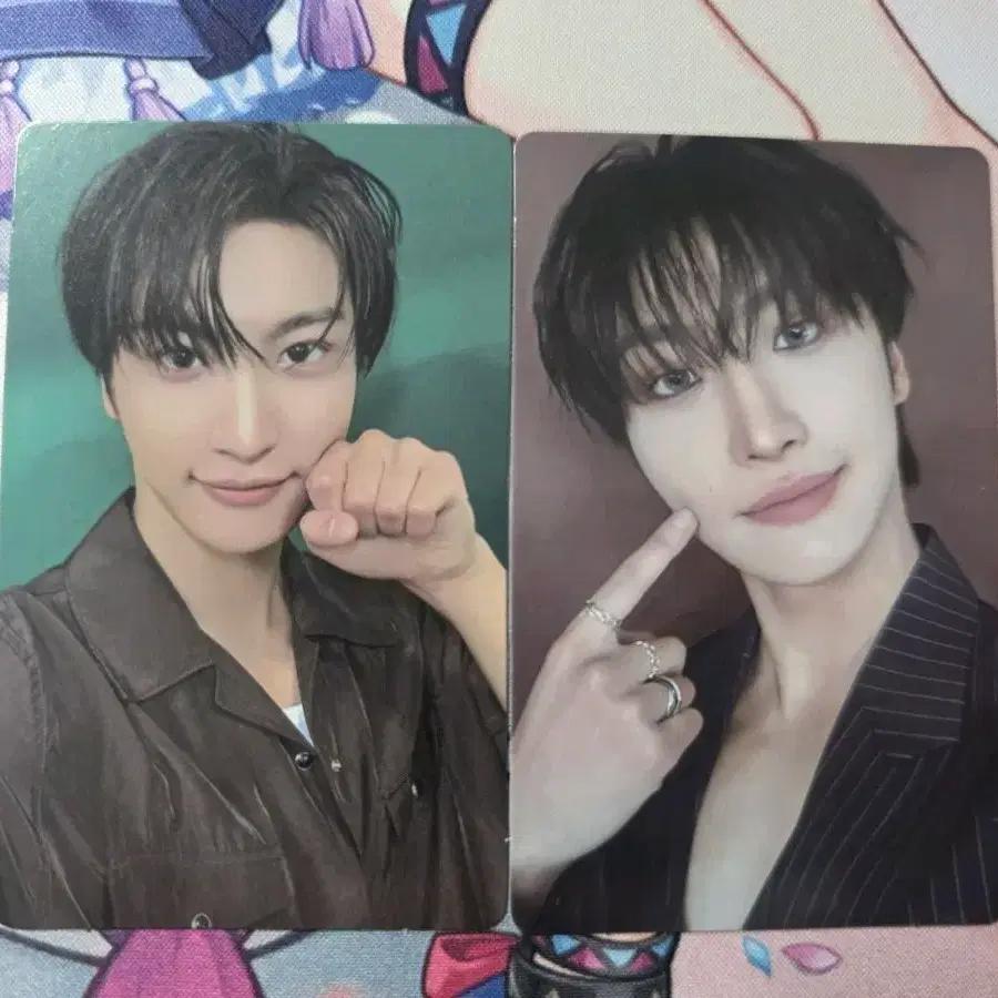 ATEEZ BLUE DRIFT lucky draw 8th Anniversary Exhibition special gift photocard sacred image