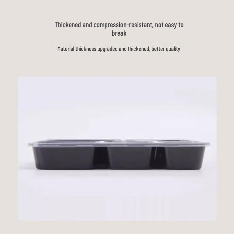 Tongyuan 6-Compartment 1350ml Disposable Lunch Box