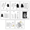 Portable Knotter Tools Stainless Steel Lacing Needle and Smoothing Tool Fit for Leather Fit for DIY Craft Supplies