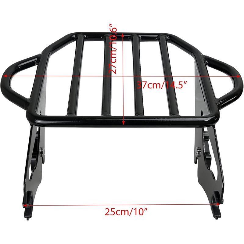 Harley Road Glide CVO Custom Rear Backrest Luggage & Cargo Rack Accessories