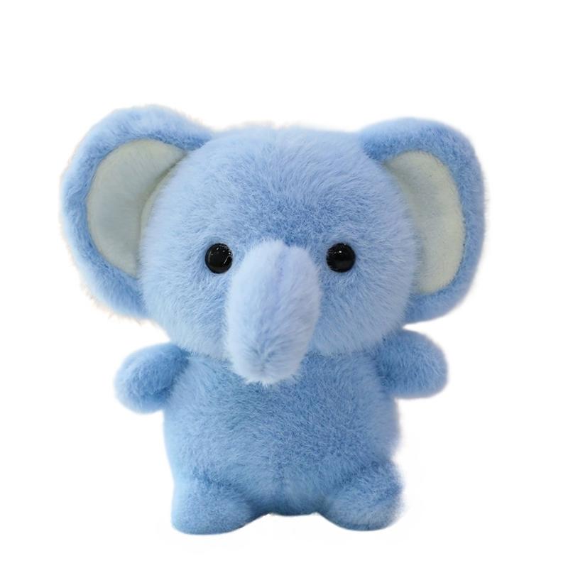 Comfort Plush Toy Rabbit Cat Elephant Doll Small Ornaments Doll New Kawaii Soft Animal Series Plush Toy Birth Gift Home Decor