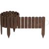 Garden Border - CREATIVE HOME - 200 X 20 Cm - Natural Pine - Flexible Roll Border - Weather Resistant
