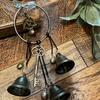1pc Antique Door Handle Hook with Bell Wind Chime for Protection Vintage Witchy Room Window Decor