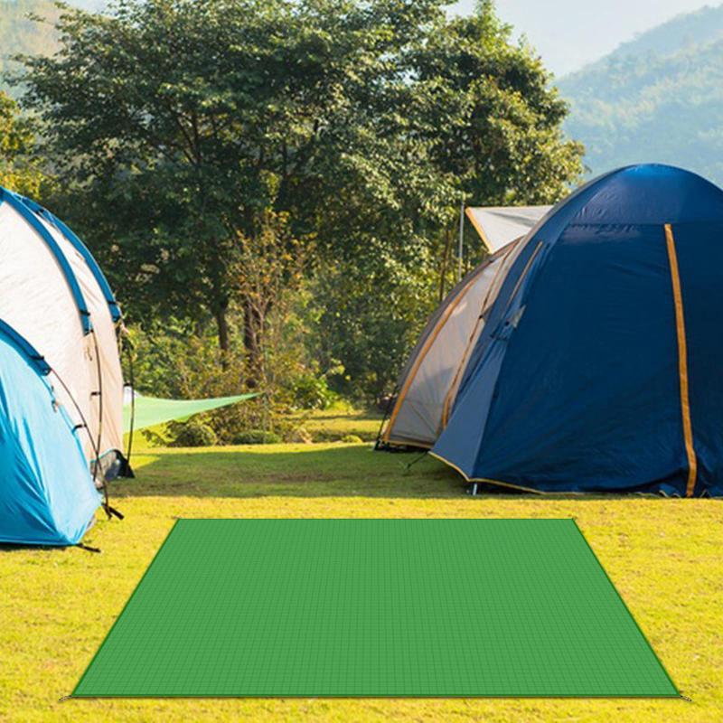 Telo da campeggio impermeabile per picnic, parasole, tenda multifunzionale, amaca, tenda da sole, accessori per escursioni, colore unito
