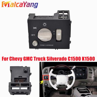 93443101 Head Light Fog Lamp Column Switch 15687019 15741153 Fit 1995-2000 for GMC Tahoe Suburban Silverado Sierra Car Styling