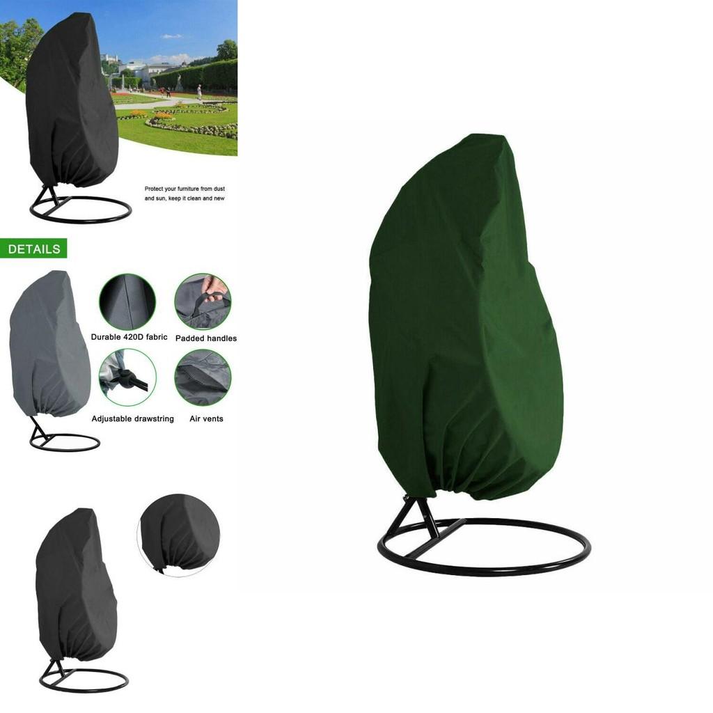 Copertura Resistente Impermeabile da Esterno per Sedia a Dondolo Sospesa Protezione per Sedia a Uovo da Giardino