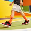 Nike Court Borough Low 2 Nero Rosso Universitario GS BQ5448-007