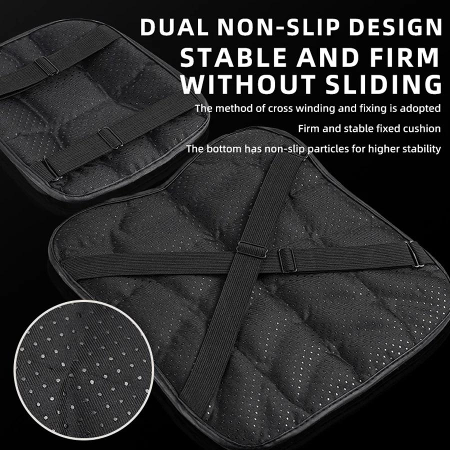 Motorcycle Seat Pad 3D Comfort Gel Cushion Seat Breathable Universal Shock Absorbing Seat Cover for Advanced Mountain