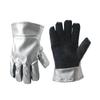 Work Gloves Water-Resistant Insulated Heat Resistant Insulation Cowhide Gloves Durable for Camping, BBQ, Fire Starting