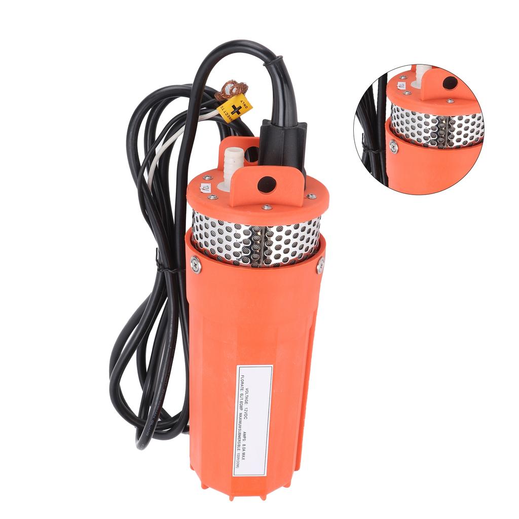 Solar Energy Submersible Pump Small High Lift Large Flow for Outdoor River DC 12V