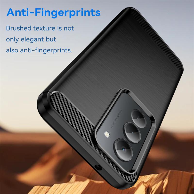 Soft TPU Funda For Redmi Note 15R Shockproof Silicone Carbon Fiber Back Cover Redmi Note 15R Phone Case For Redmi Note 15R Case