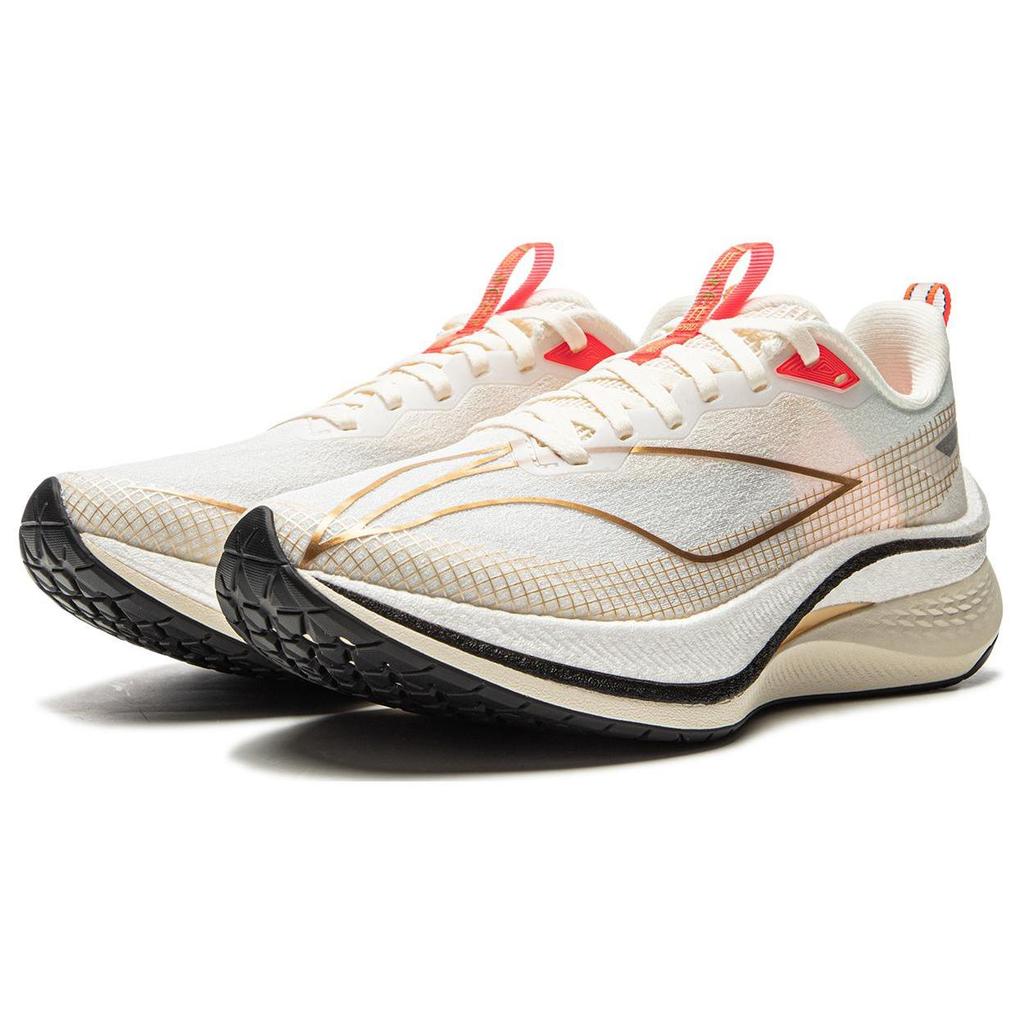 Li Ning Red Hare 7 Pro Cushioning Slip Resistant Low Top Running Shoes Women's Standard White ARPU002-30