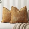 Fundas para Cojines Neutras Suaves de Chenilla Funda de Cojín Estilo Granja para Decoración de Sofá Dormitorio Sala de Estar Moderna