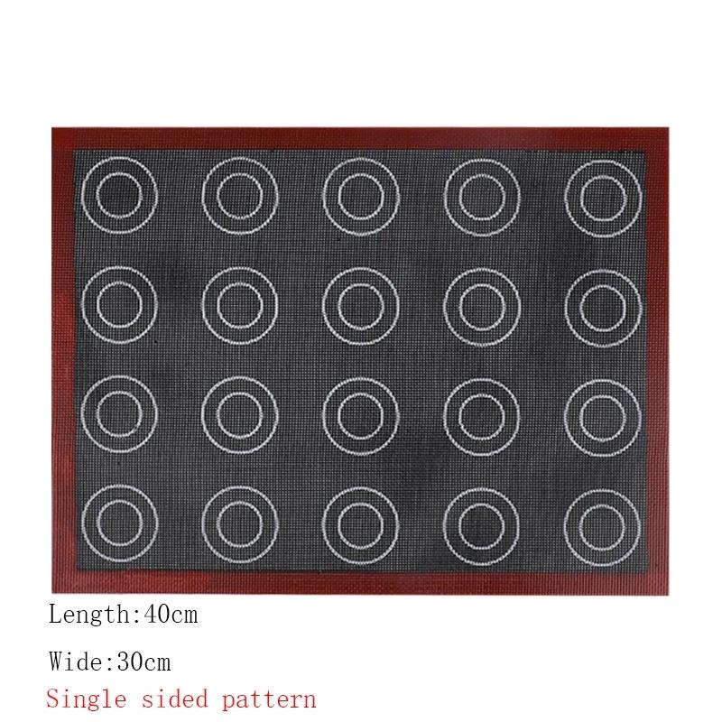 

1 шт. перфорированный силиконовый коврик для выпечки с антипригарным покрытием, полулистовые подложки для духовки, многоразовые противни для выпечки хлеба, макарон, печенья, кухонные принадлежности для выпечки