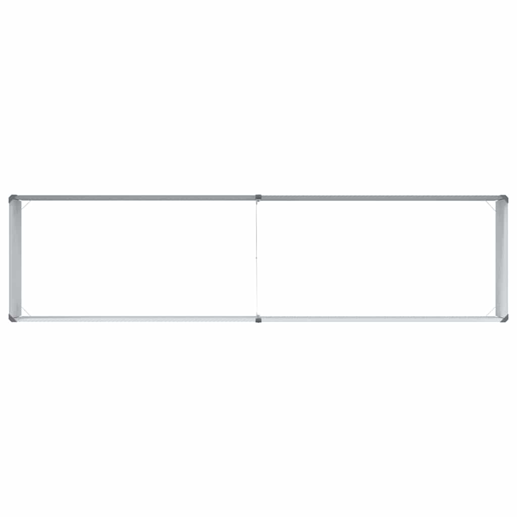 Raised Bed Light Brown 195 x 50 x 36 cm Galvanized Steel