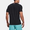Under Armour Striped Training Short Sleeve T-Shirt Men tops Black 1361133-001