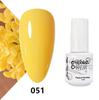 GELPOLISH Nail Art Set: Base, Top Coat, Transparent & White Gel Polishes