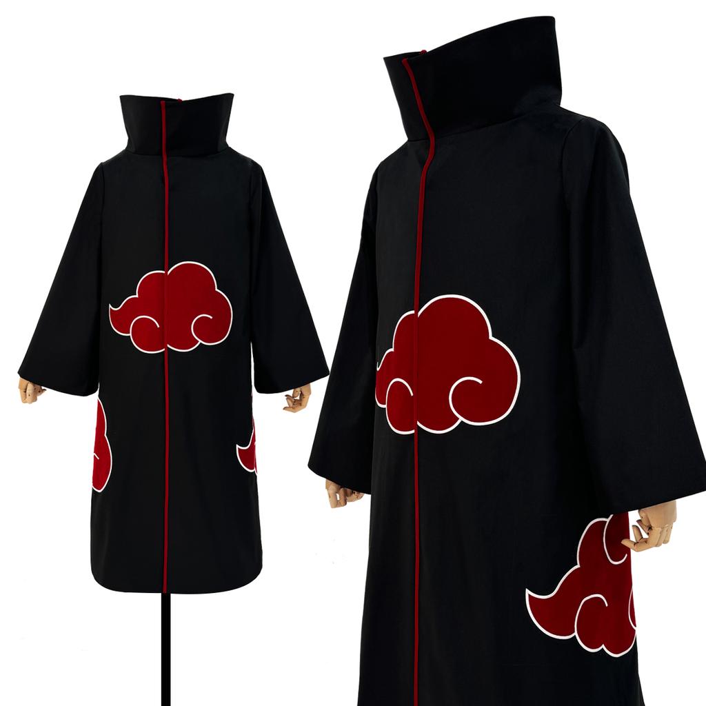 HOLOUN Anime Uchiha Itachi Cosplay Costume Wig Embroidery Team Cloak Pain Konan Halloween Christmas Convention S-2XL