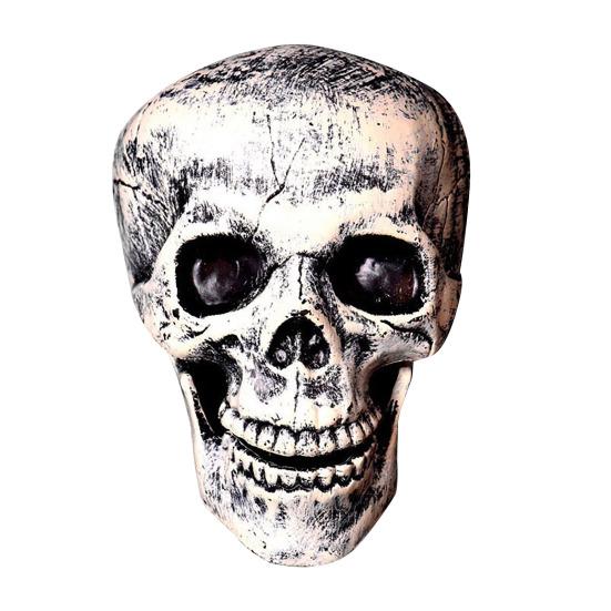 Halloweenská dekorace kostry s kolíkem Realistická kostra ruka paže s kolíkem do trávníku Venkovní lebka kost dvora cedule pro zahradu trávník hřbitovní dekorace