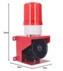 115dB Industrial Sound and Light Alarm, Energy Saving and Highlight, Waterproof Alarm Siren Horn, Wide-Application Emergency Outdoor Alarm Strobe with