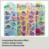 Water Cup Decoration Sparkly Dino Decor Decals DIY Decoration Sticker  DIY Crafts