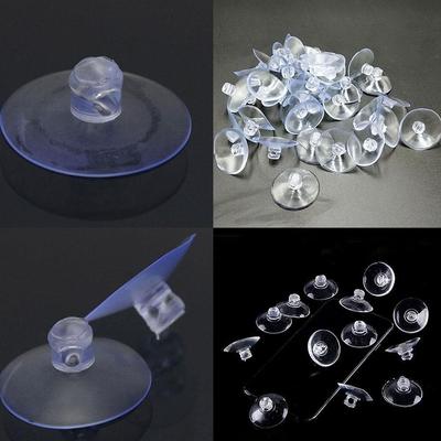 Strong Window Glass Tile Sucker Cup Hooks Suction Cups Hook Hanger Clear/plastic B5X2 Z7J1 C0W2