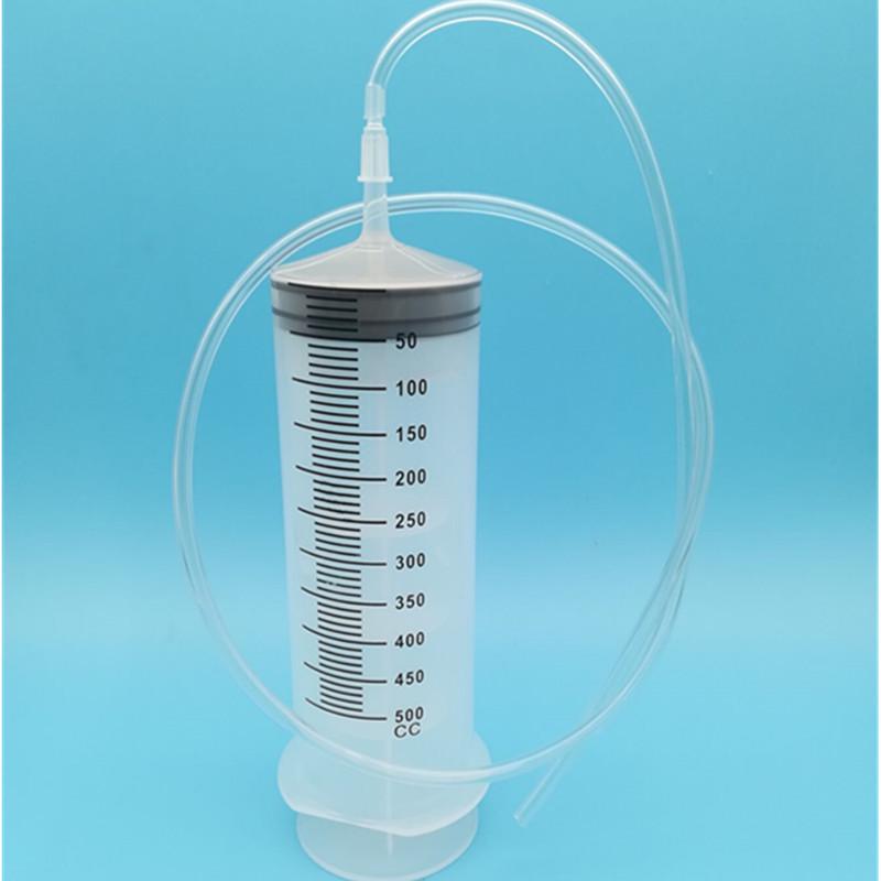 Strzykawka z gwintowanym ustnikiem z rurką igłową i dozownikiem kleju, 50 ml/100 ml/150 ml