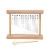 Musical Wooden Wind Chime 12 Pitch Developmental Toy For Toddler Auditory Sensitivity Training Learning Instrument Toy