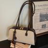 High-end Large-capacity Tote Bag, Retro Crossbody Bag with Shoulder Strap, Boston Bag