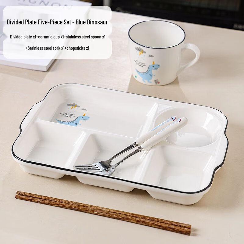 Ceramic Divided Meal Plate