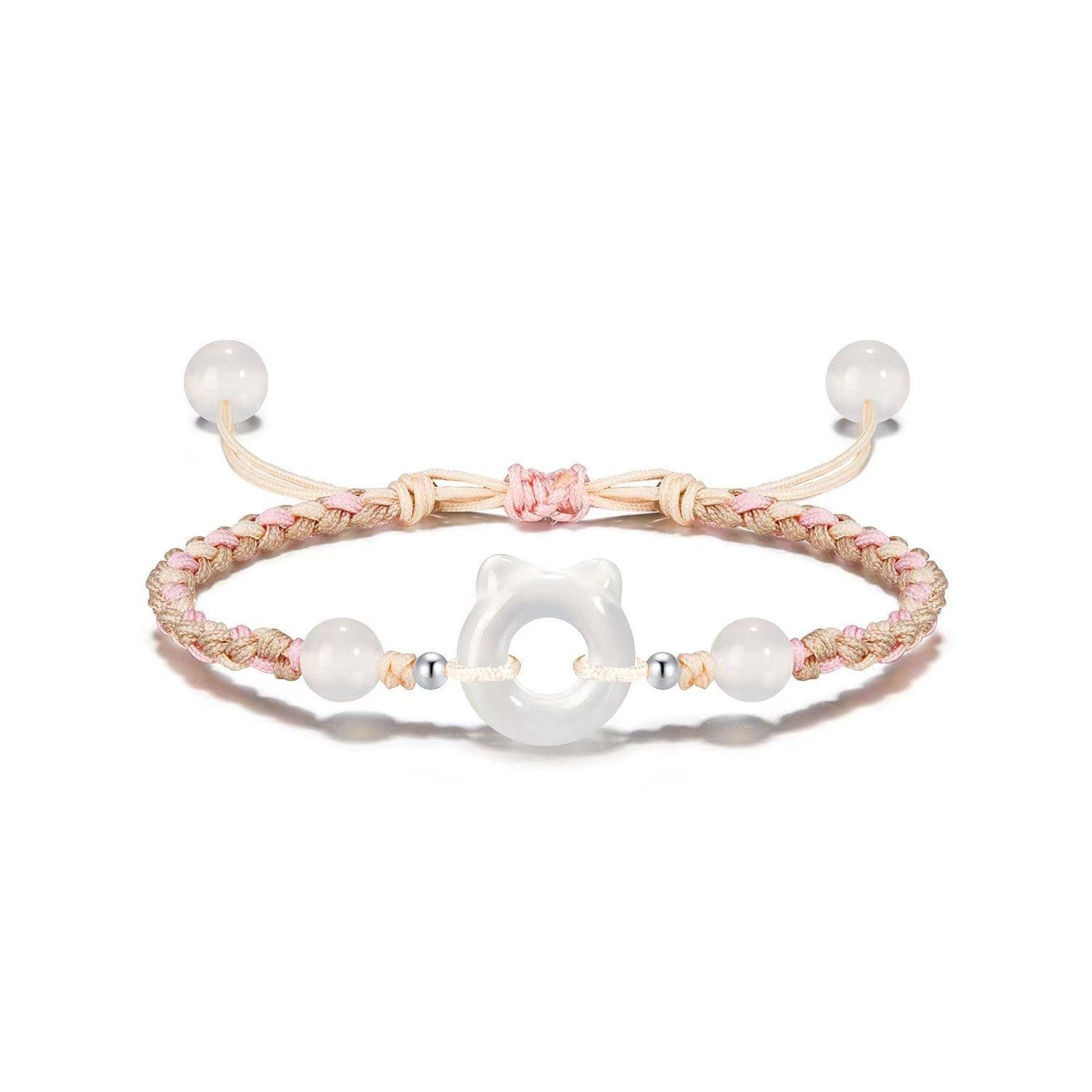 

Темпераментный кошачий браслет женский нишевый тренд милый браслет для девушки супер фея модный милый подарок браслет с подвесками