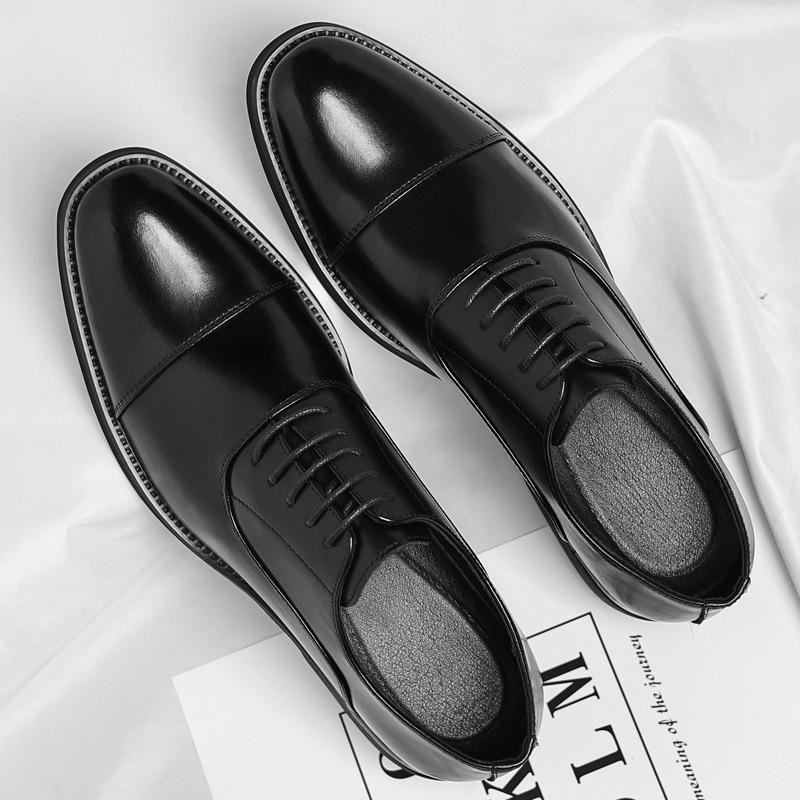 Italian Men Leather Shoes Classic Dress Shoe Luxury Brand Business Office Shoes for Men Casual Oxfords Wedding Shoe Brogue Shoes